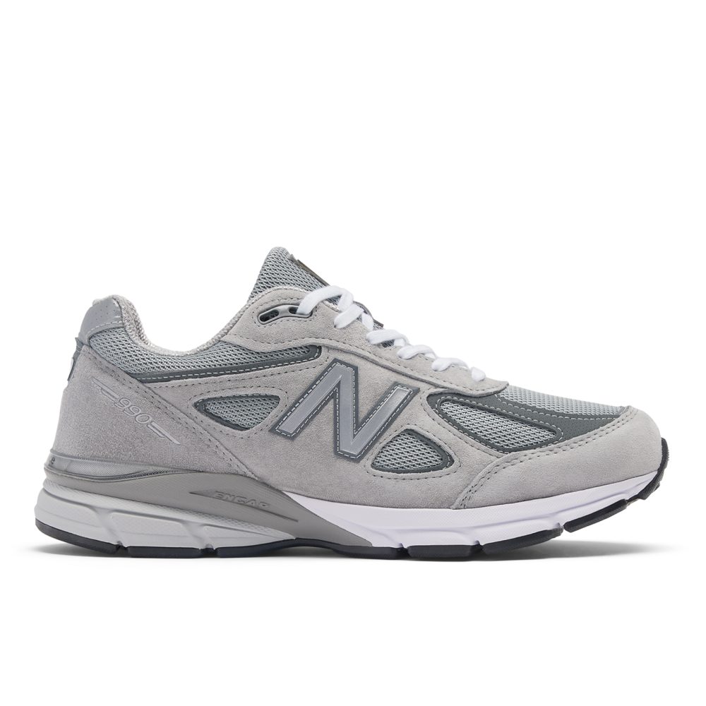 New Balance U Made in USA 990 v4 Core Freizeitschuhe / Sneaker unisex, grau, Grösse: 37.5