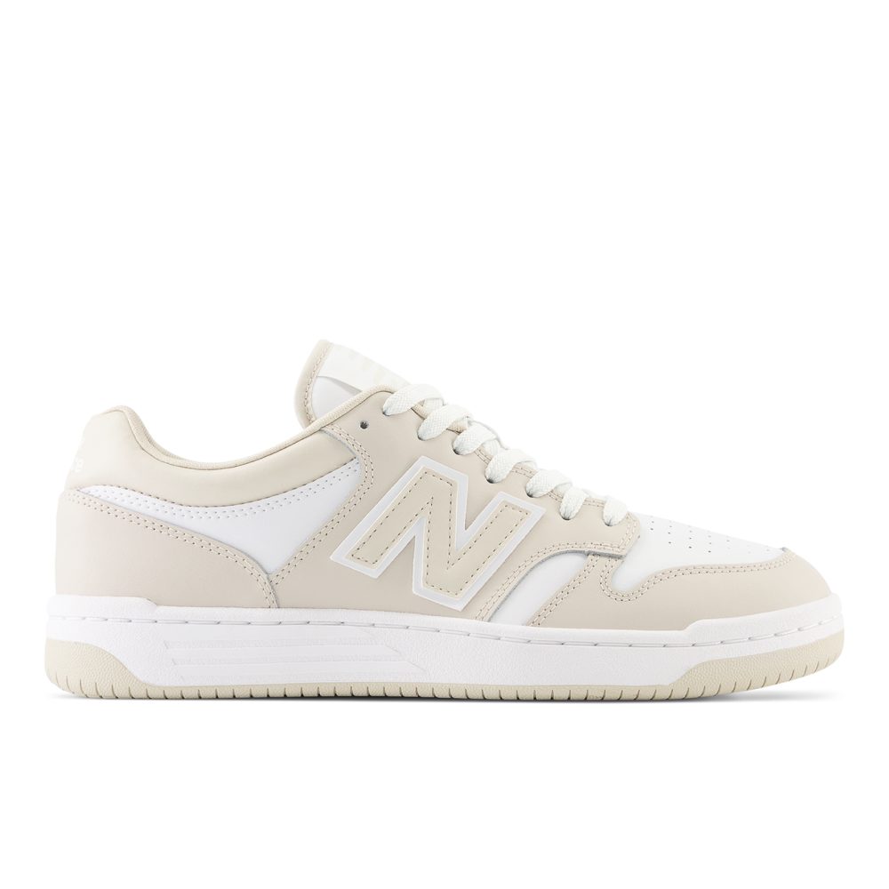 New Balance U 480 Leather Freizeitschuhe / Sneaker unisex, beige, Grösse: 45.5