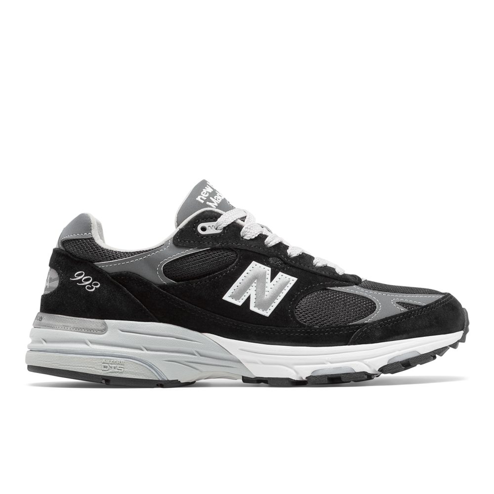 New Balance M 993 MiUS Core Freizeitschuhe / Sneaker Herren, schwarz, Grösse: 41.5