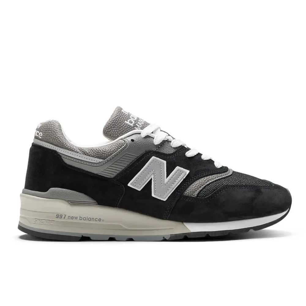 New Balance M 997 Made in USA Freizeitschuhe / Sneaker unisex, schwarz, Grösse: 44.5