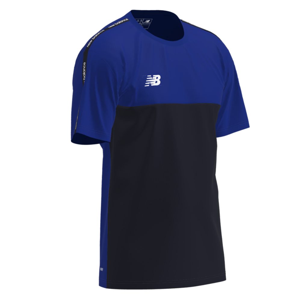 New Balance New Balance TW Training Cotton Feel Tee Herren, blau, Grösse: M  Herren, blau, Grösse: M