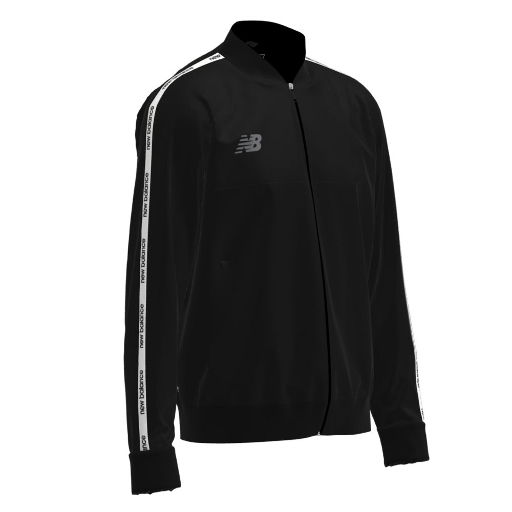 New Balance Y TW Training Jacket Knitted  unisex, schwarz, Grösse: YXS