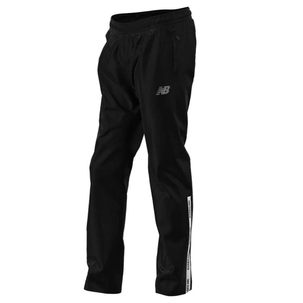 New Balance Y TW Training Pant Woven  unisex, schwarz, Grösse: YXS