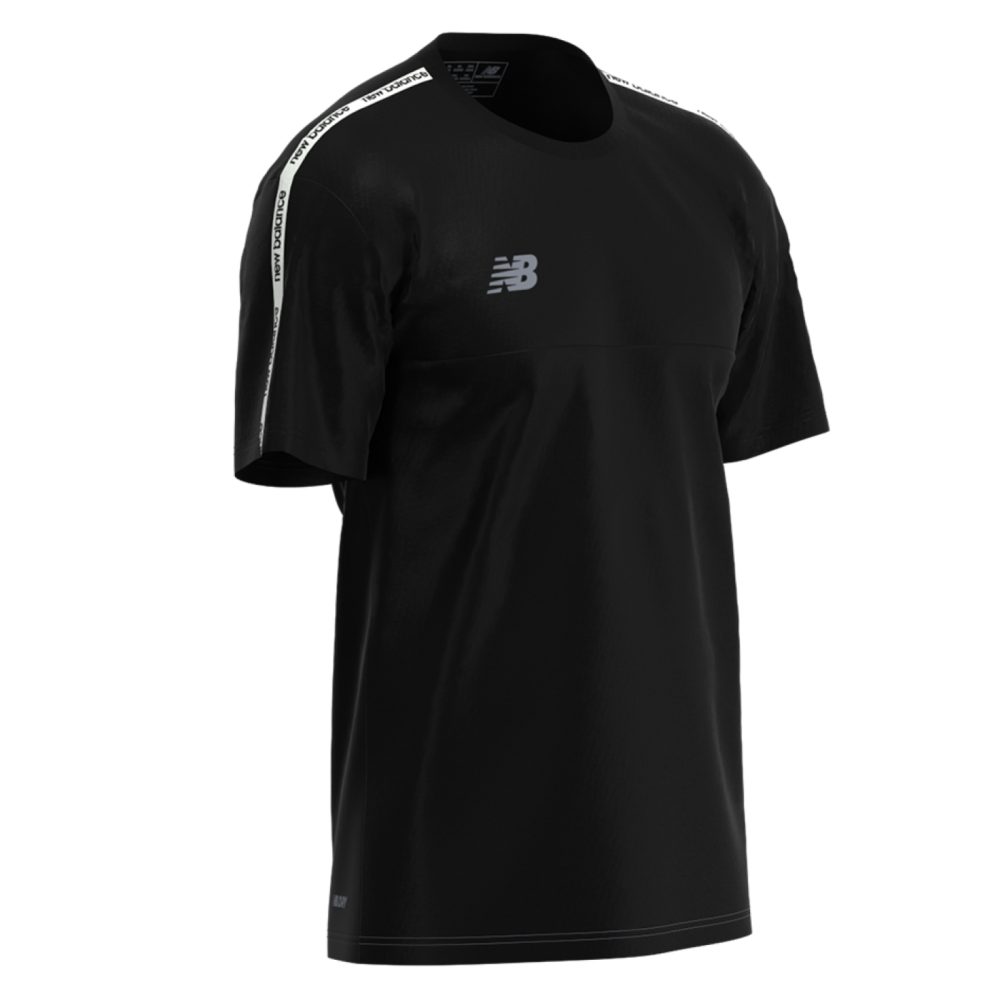 New Balance Y TW Training SS Jersey  unisex, schwarz, Grösse: YS