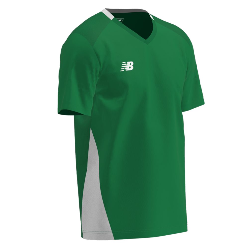 New Balance Y TW Kit Score SS Jersey  unisex, grün, Grösse: YS
