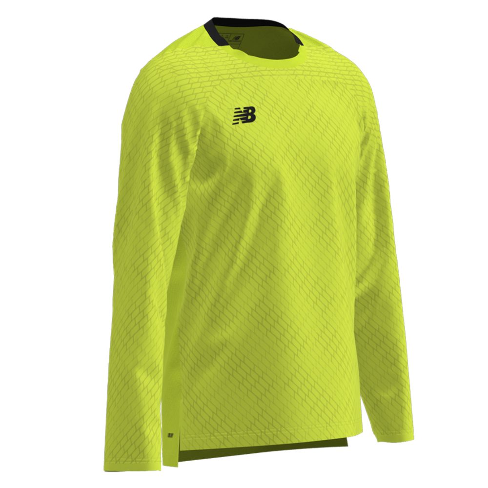 New Balance Y TW Kit Net GK LS Jersey  unisex, gelb, Grösse: YS