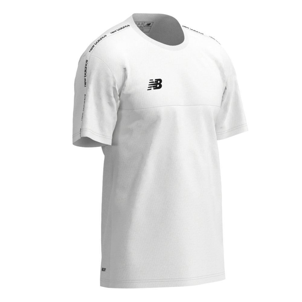New Balance New Balance W TW Training SS Jersey Damen, weiss, Grösse: 10  Damen, weiss, Grösse: 10