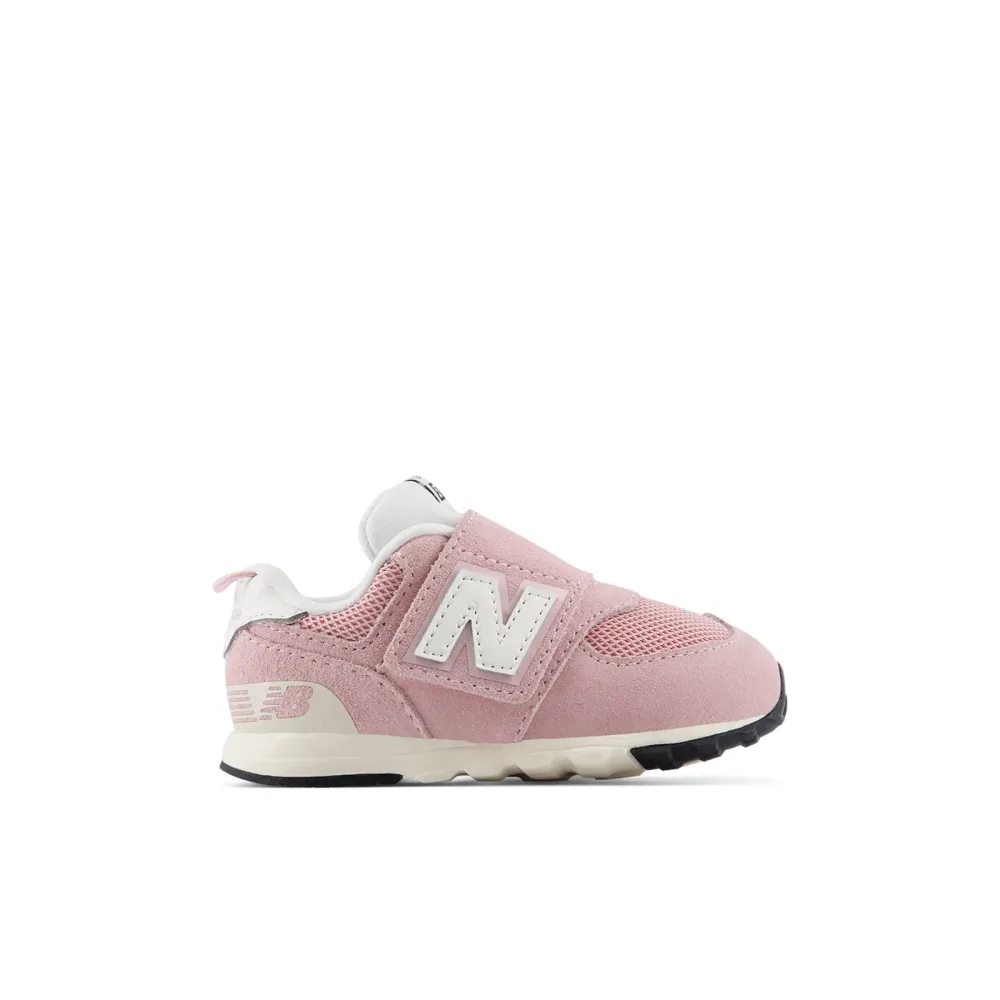 New Balance Kids 574 Newb Hook & Loop unisex, pink, Grösse: 21.5