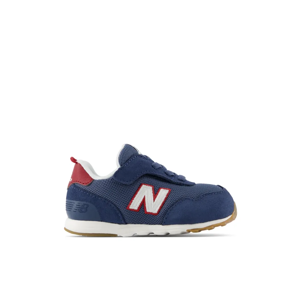 New Balance Kids 515 New-B Hook & Loop unisex, blau, Grösse: 21