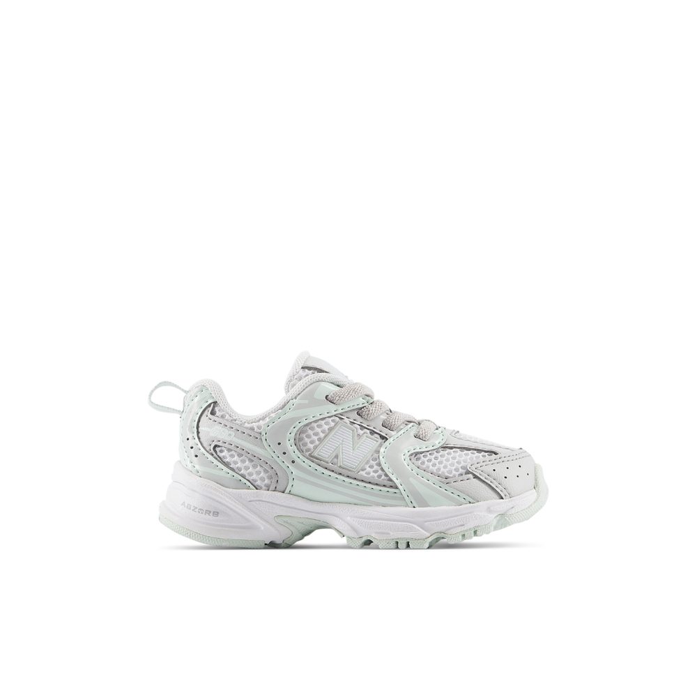New Balance Kids 530 Bungee Lace unisex, weiss, Grösse: 21