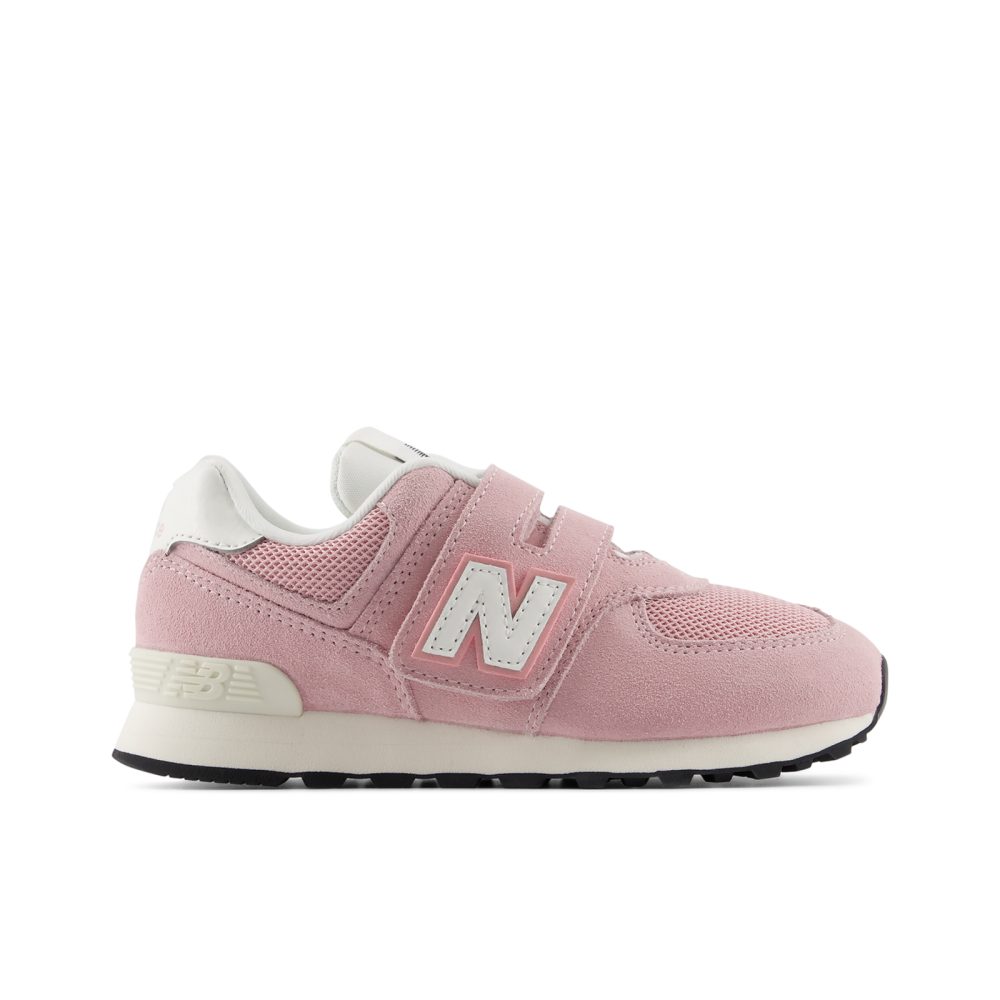 New Balance Kids 574 Hook & Loop unisex, pink, Grösse: 28