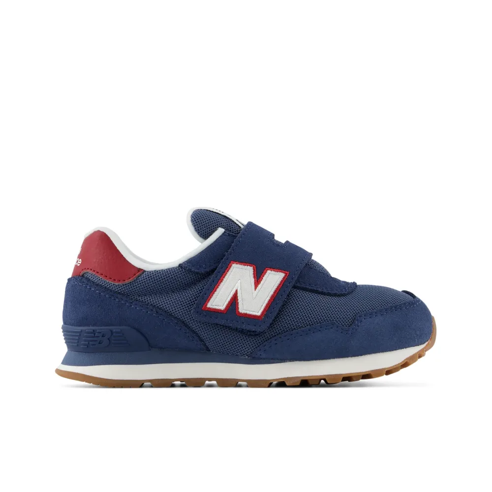 New Balance Kids 515 Hook & Loop unisex, blau, Grösse: 29