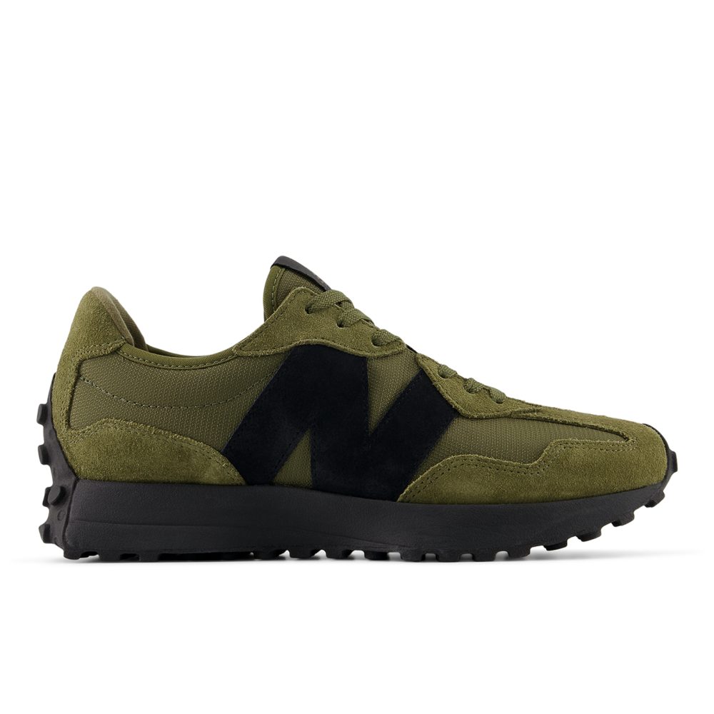 New Balance M 327 Dark Wood Freizeitschuhe / Sneaker Herren, grün, Grösse: 37