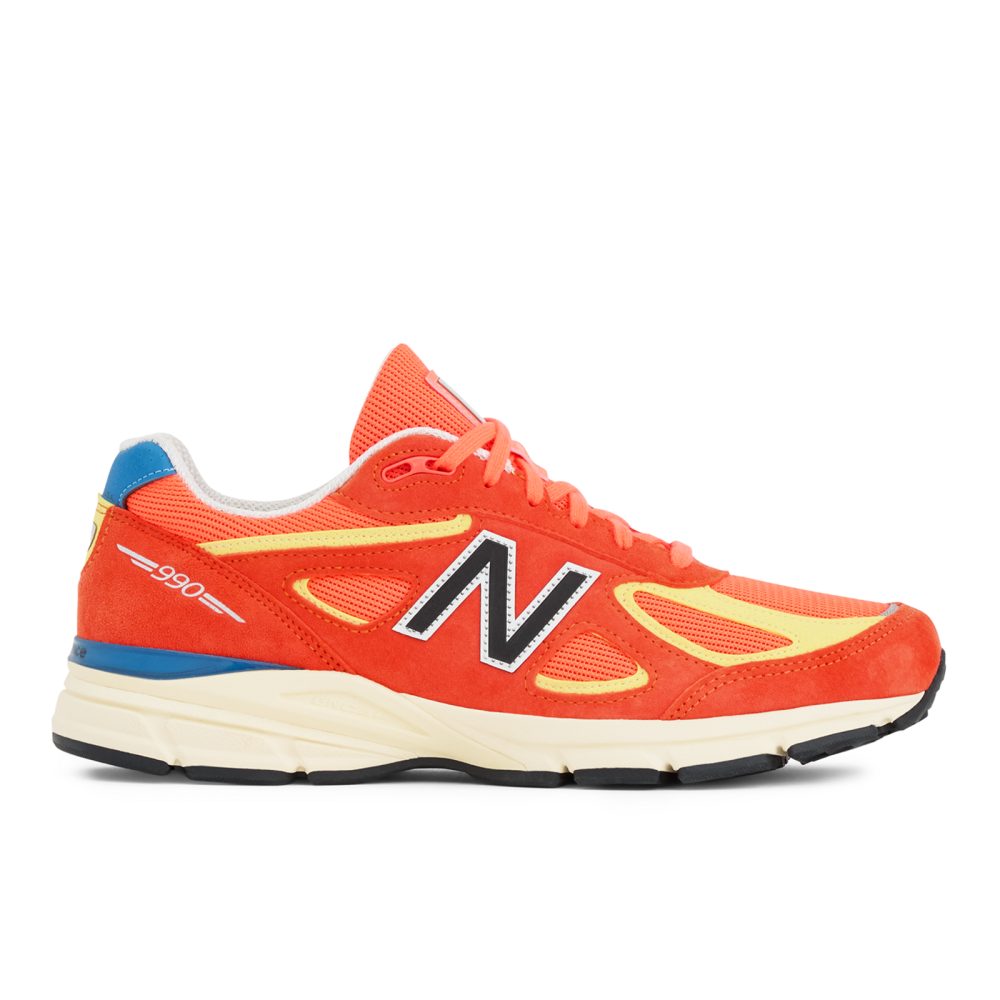New Balance M 990 Made in USA v4 Seasonal Freizeitschuhe / Sneaker unisex, orange, Grösse: 37