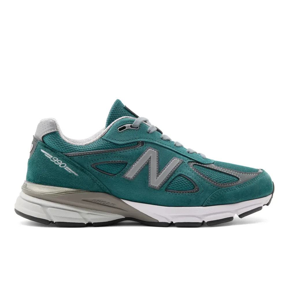 New Balance 990 v4 Made in USA Core Plus / Sneaker unisex, grün, Grösse: 36