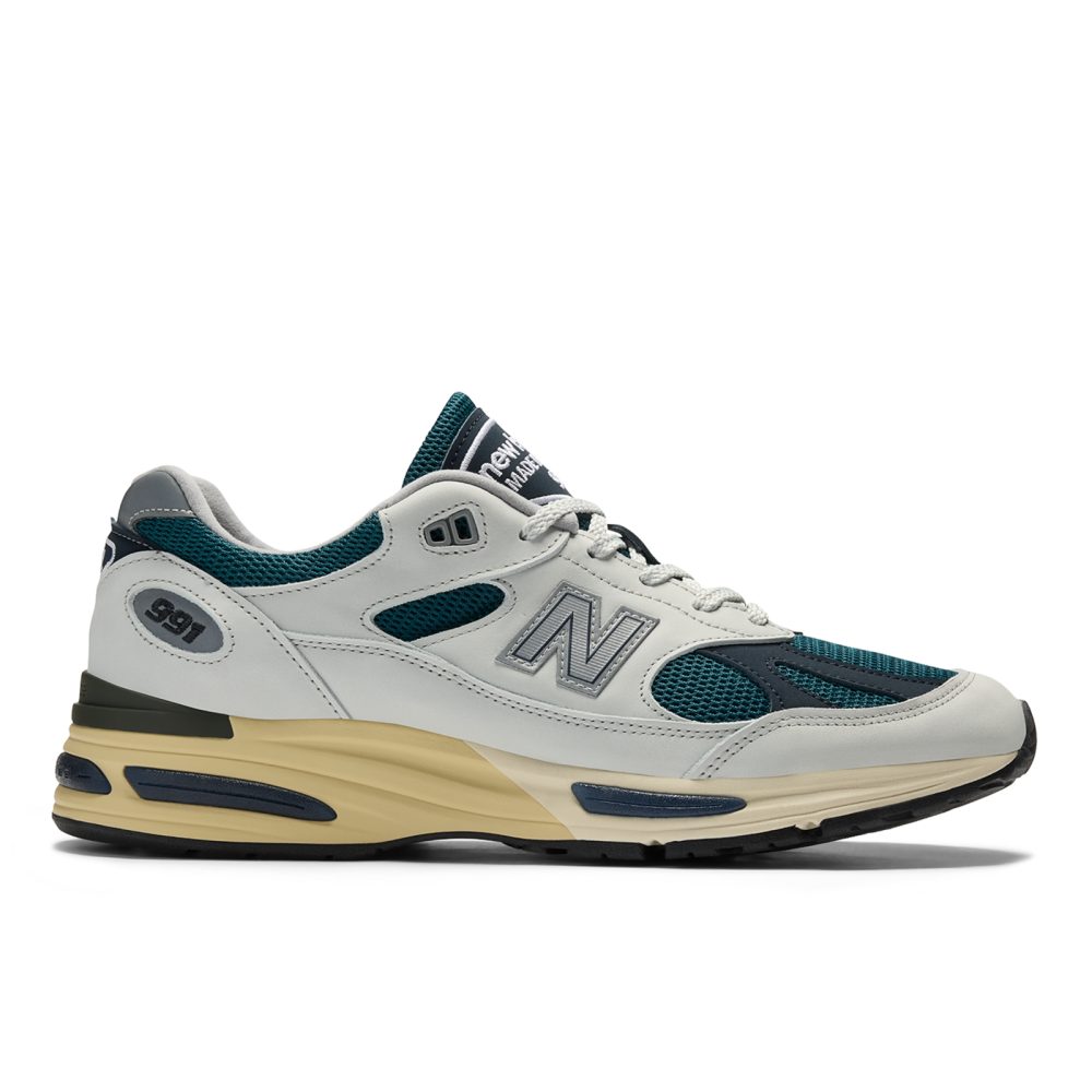 New Balance M 991 Made in UK v2 Iconic Influences Freizeitschuhe / Sneaker unisex, weiss, Grösse: 37.5