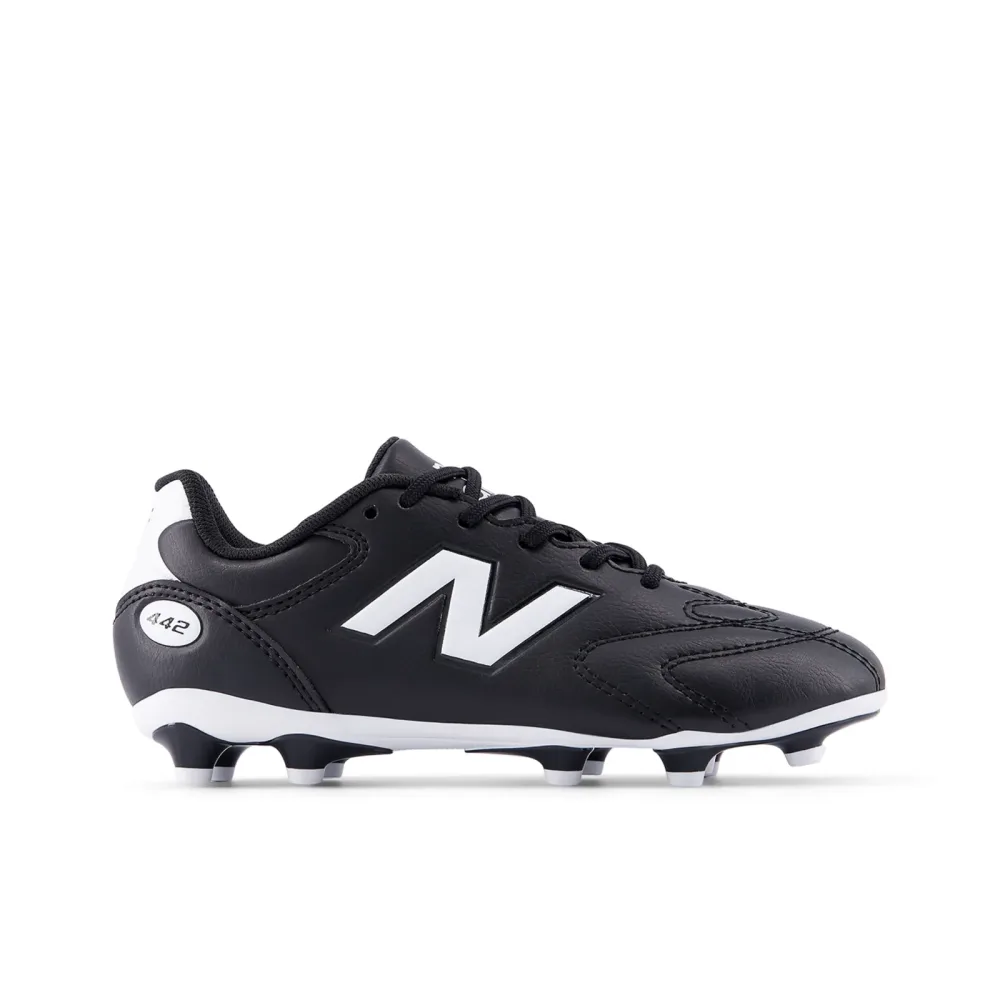 New Balance Kids Y 442 Team Jnr FG v3 Nockenschuhe unisex, schwarz, Grösse: 29
