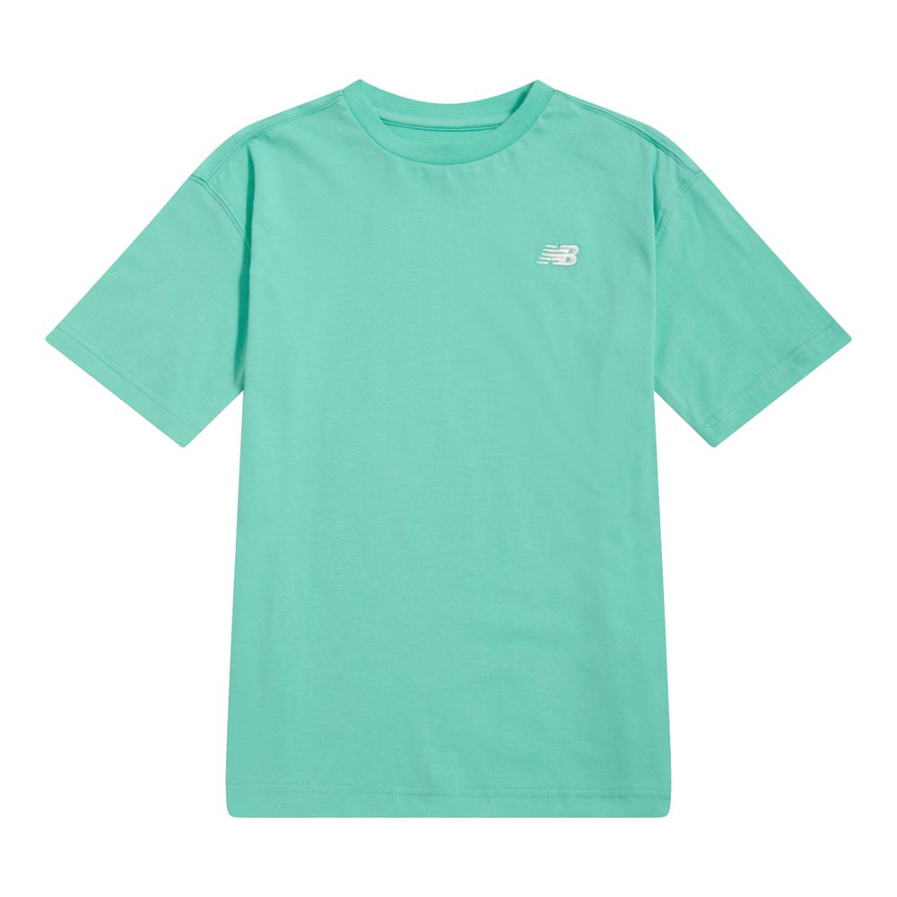 New Balance B New Balance Jersey Small Logo Tee  Jungen, grün, Grösse: 7-8 Years