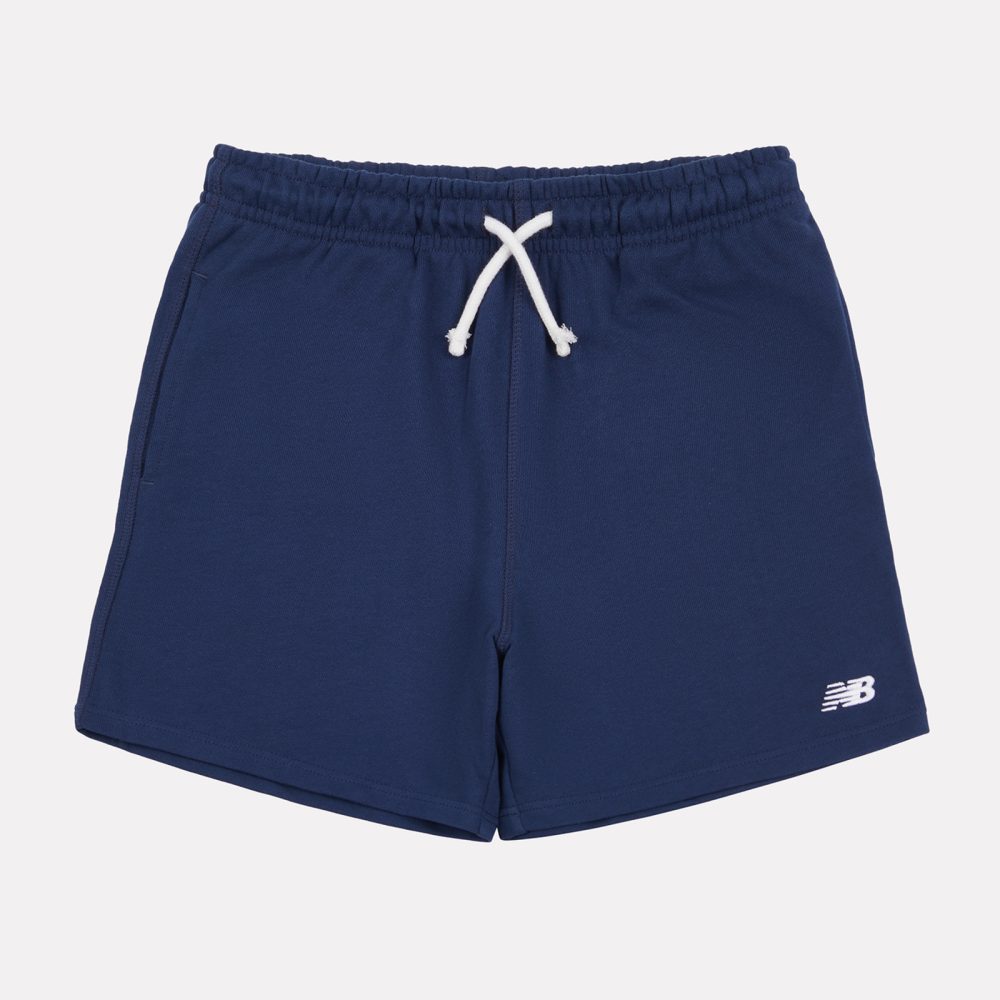 New Balance B New Balance French Terry Small Logo Short  Jungen, blau, Grösse: 8-9  Years