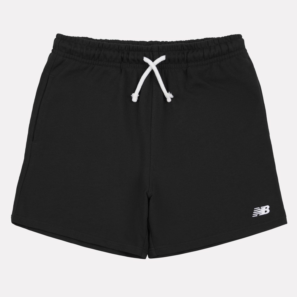 New Balance B New Balance French Terry Small Logo Short  Jungen, schwarz, Grösse: 7-8 Years