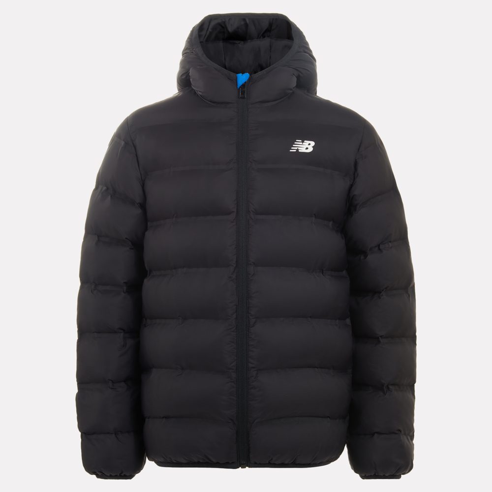 New Balance B NB Bond Quilted Jacket  Jungen, schwarz, Grösse: 7-8 Years