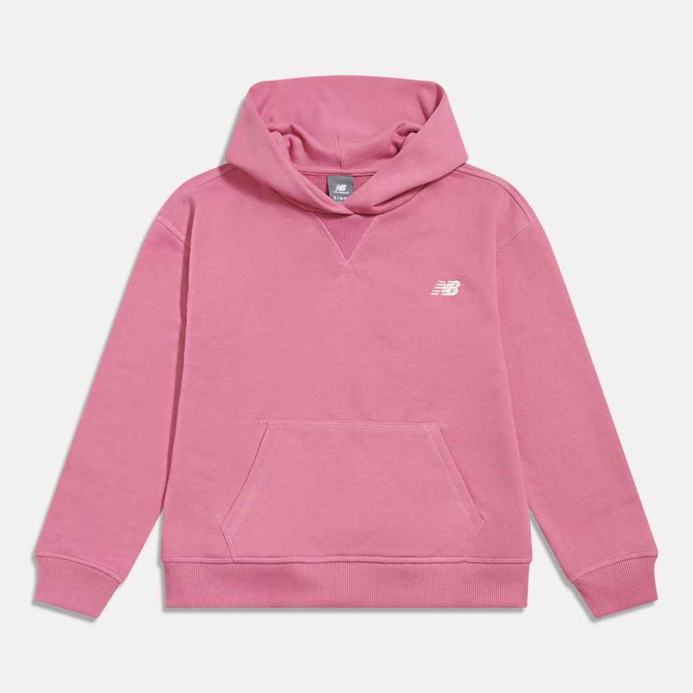 New Balance G New Balance French Terry Small Logo Hoodie  Mädchen, pink, Grösse: 10-11 Years
