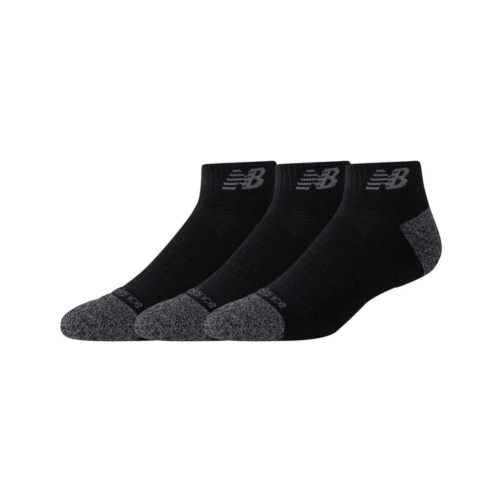 New Balance New Balance Active Low Cut Socks 3 Pack unisex, schwarz, Grösse: S  unisex, schwarz, Grösse: S