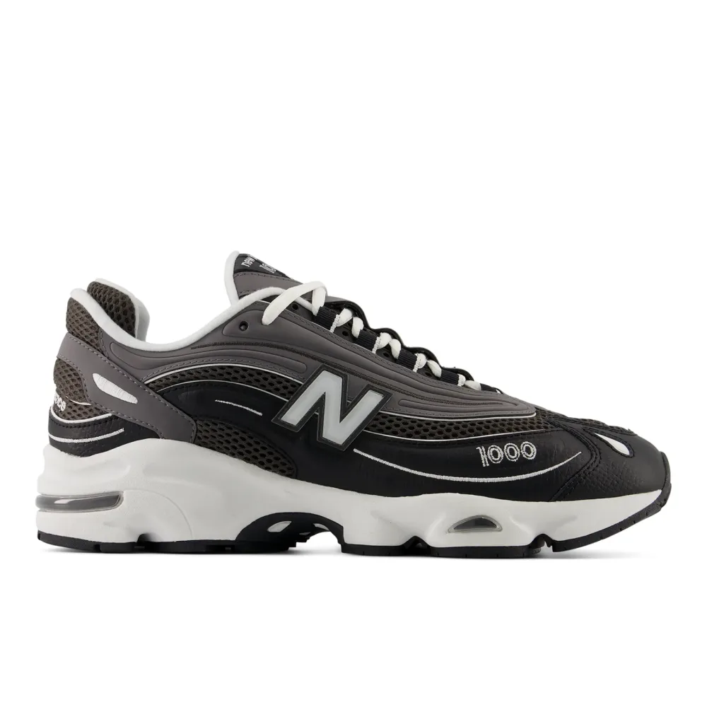 New Balance M 1000 Essentials Freizeitschuhe / Sneaker unisex, schwarz, Grösse: 36