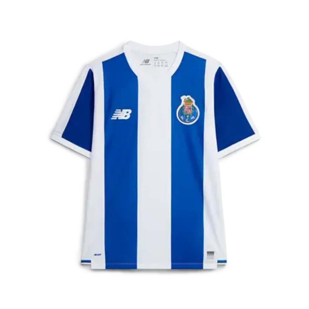 New Balance FC Porto Home Youth SS Jersey 26/27  unisex, blau, Grösse: YXL