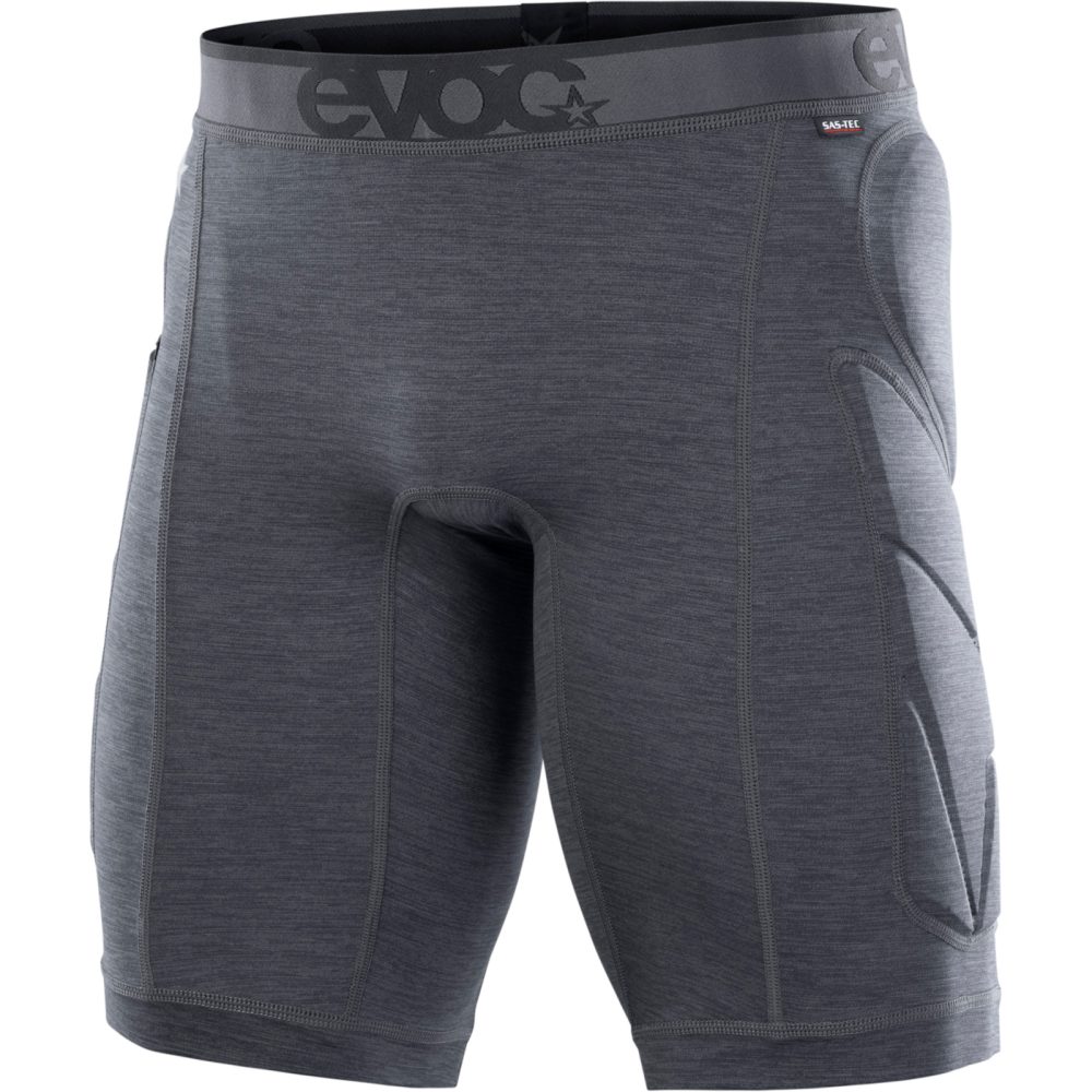 Evoc Crash Pant Protektorenhose für Damen und Herren grau /  carbon grey, Grösse: S