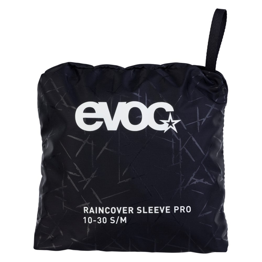 Evoc Rain Cover Sleeve Pro 10-30L Regenhülle schwarz /  black, Grösse: S/M