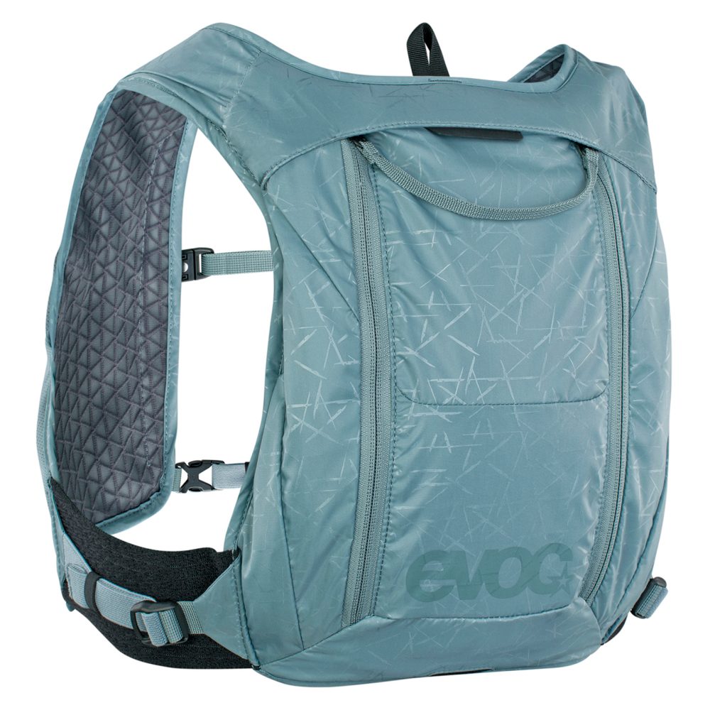 Evoc Hydro Pro 3L + 1,5L Bladder Trinkrucksack blau /  steel, Grösse: one size