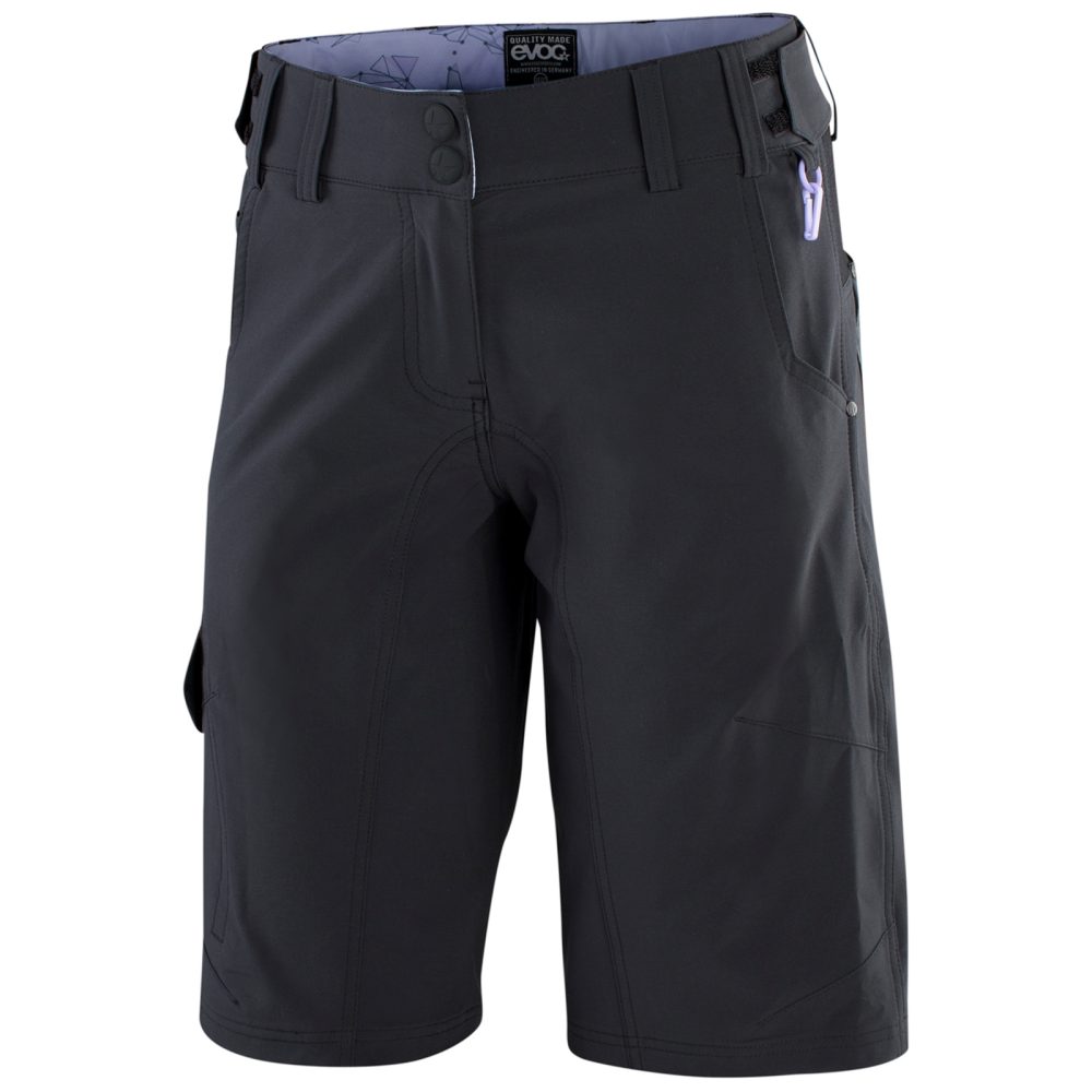 Evoc Bike Shorts Women Fahrradhose für Damen schwarz /  multicolour 21, Grösse: 26x27
