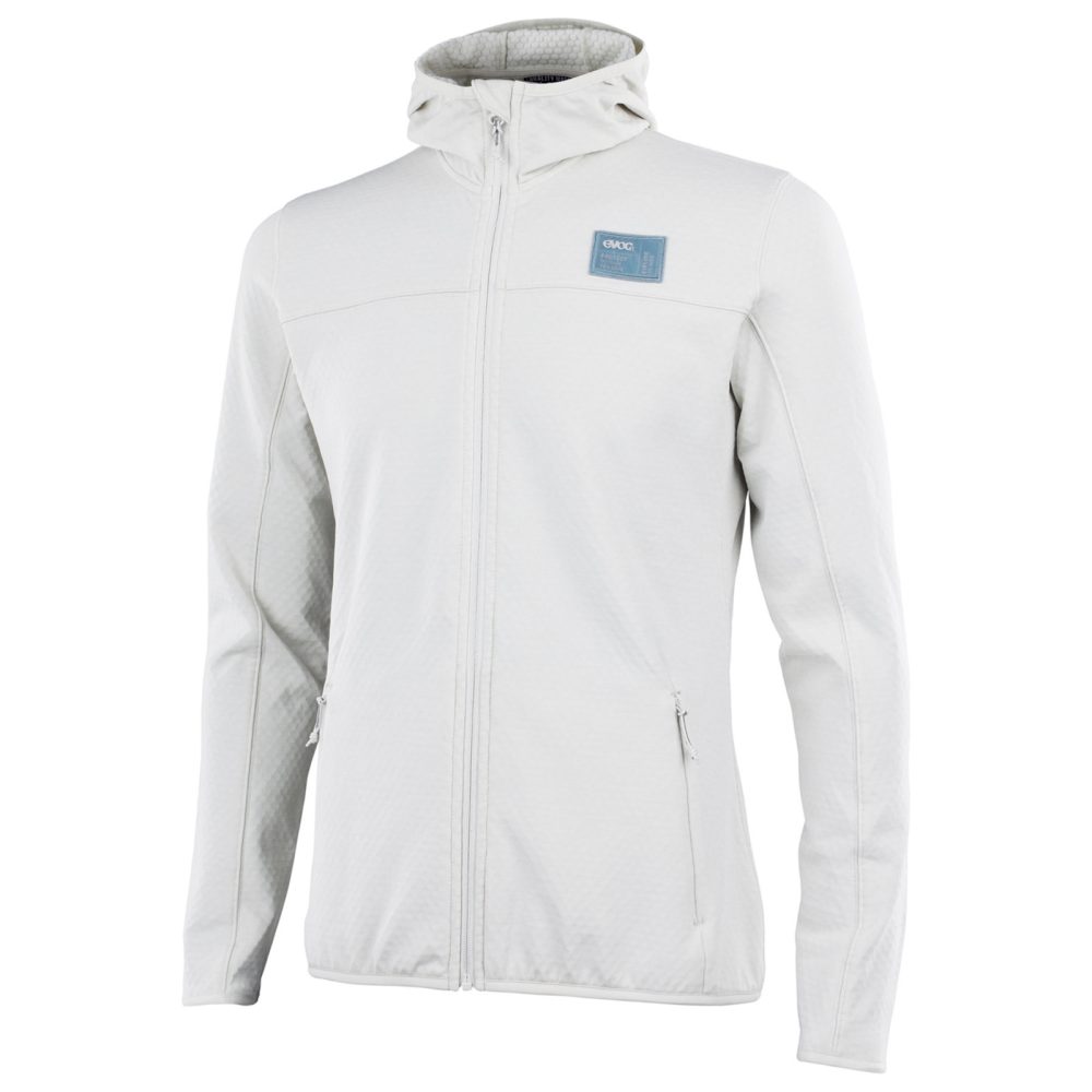 Evoc Fleece Jacket Fleecejacke für Herren weiss /  sand, Grösse: L