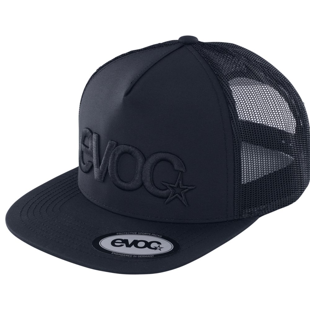 Evoc Trucker Cap Blackline für Damen und Herren schwarz /  black, Grösse: one size