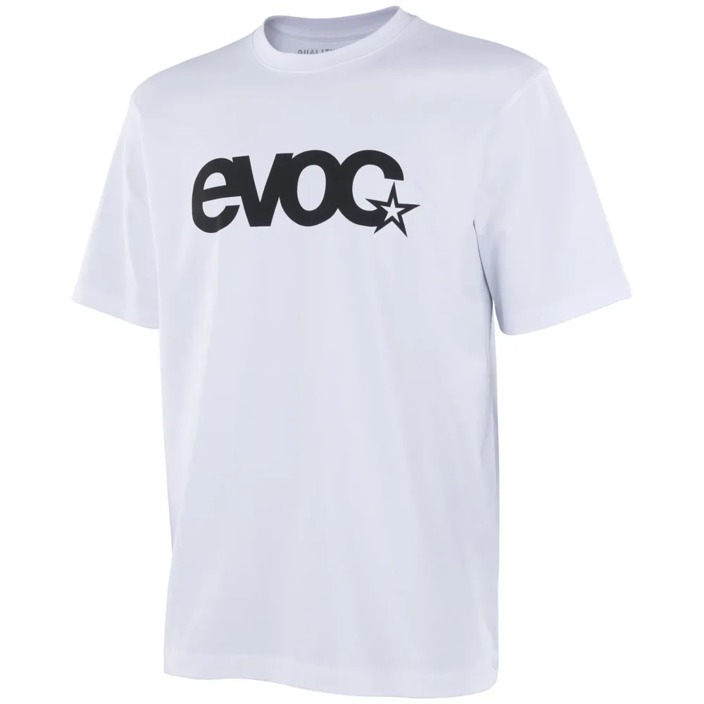 Evoc T-Shirt Logo Oversized für Damen und Herren weiss /  white, Grösse: M