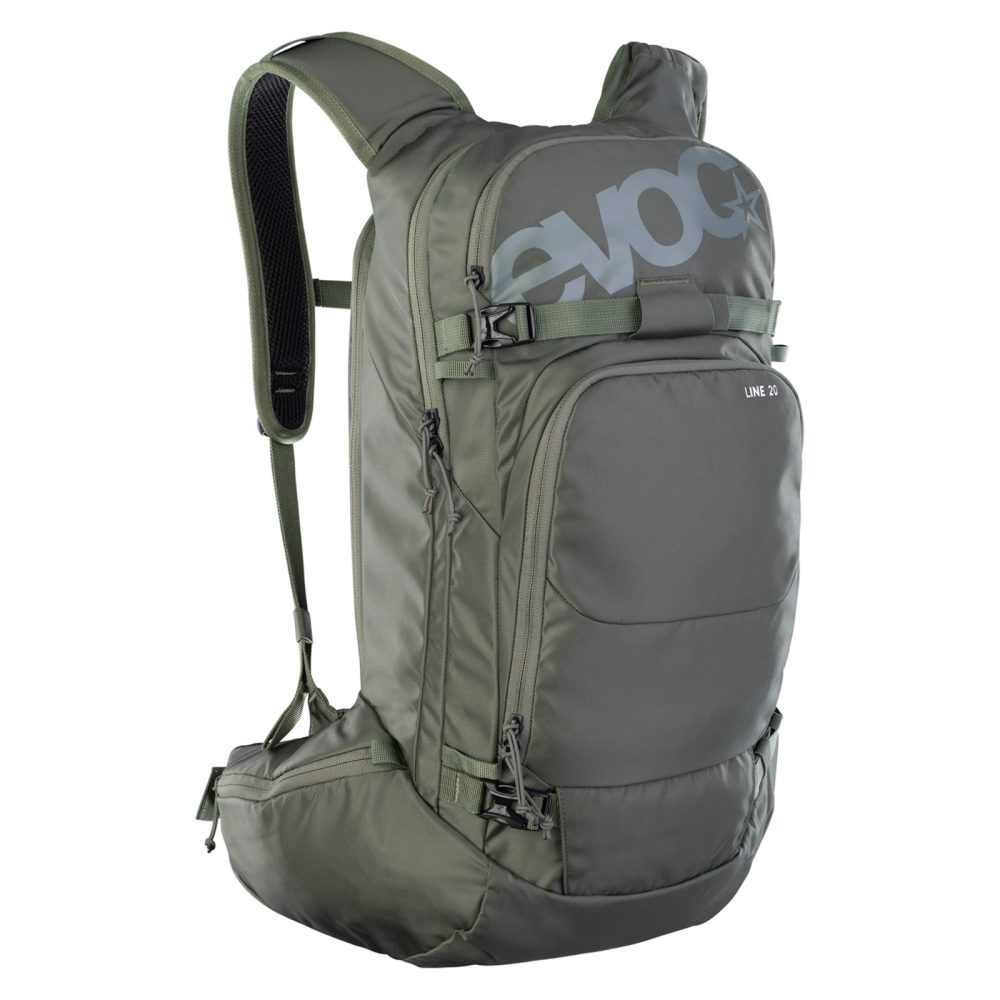 Evoc Line 20L Tourenrucksack grün /  dark olive, Grösse: one size