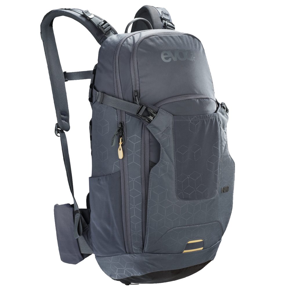Evoc Neo 16L Protektoren-Rucksack grau /  carbon grey, Grösse: S/M