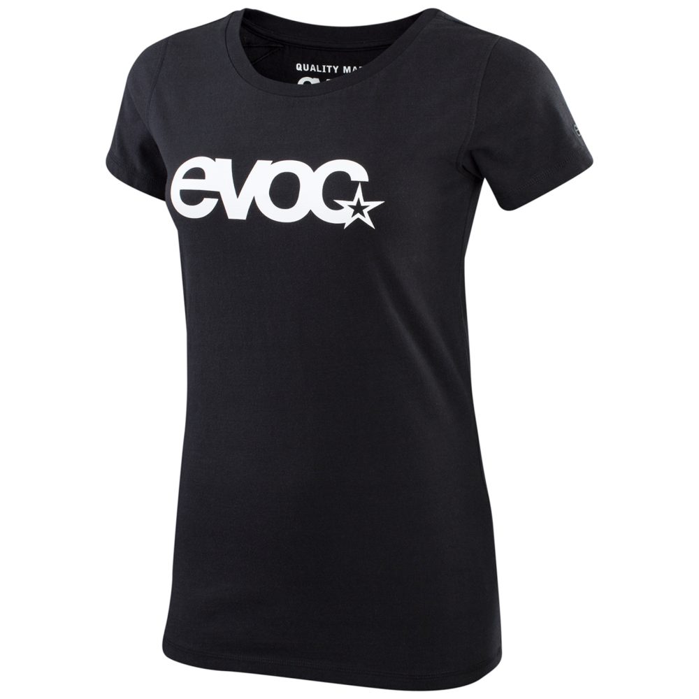 Evoc T-Shirt Logo Women für Damen schwarz /  black, Grösse: S