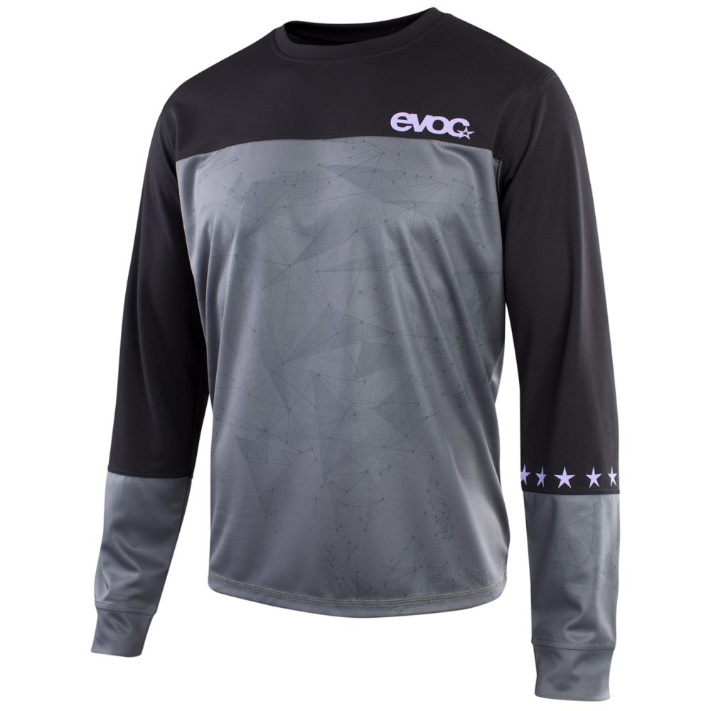Evoc Long Sleeve Jersey Men Biketrikot für Herren schwarz /  multicolour 21, Grösse: M