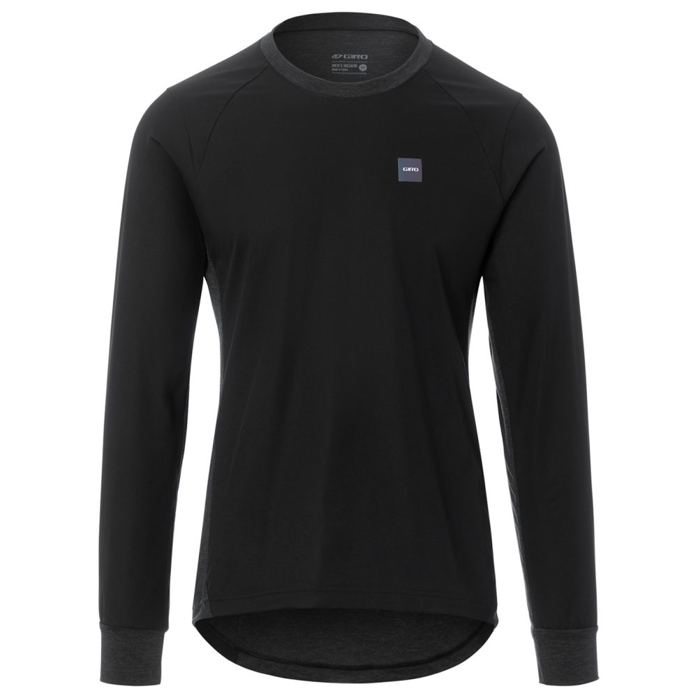 Giro M Roust LS Wind Jersey Herren schwarz, Grösse L