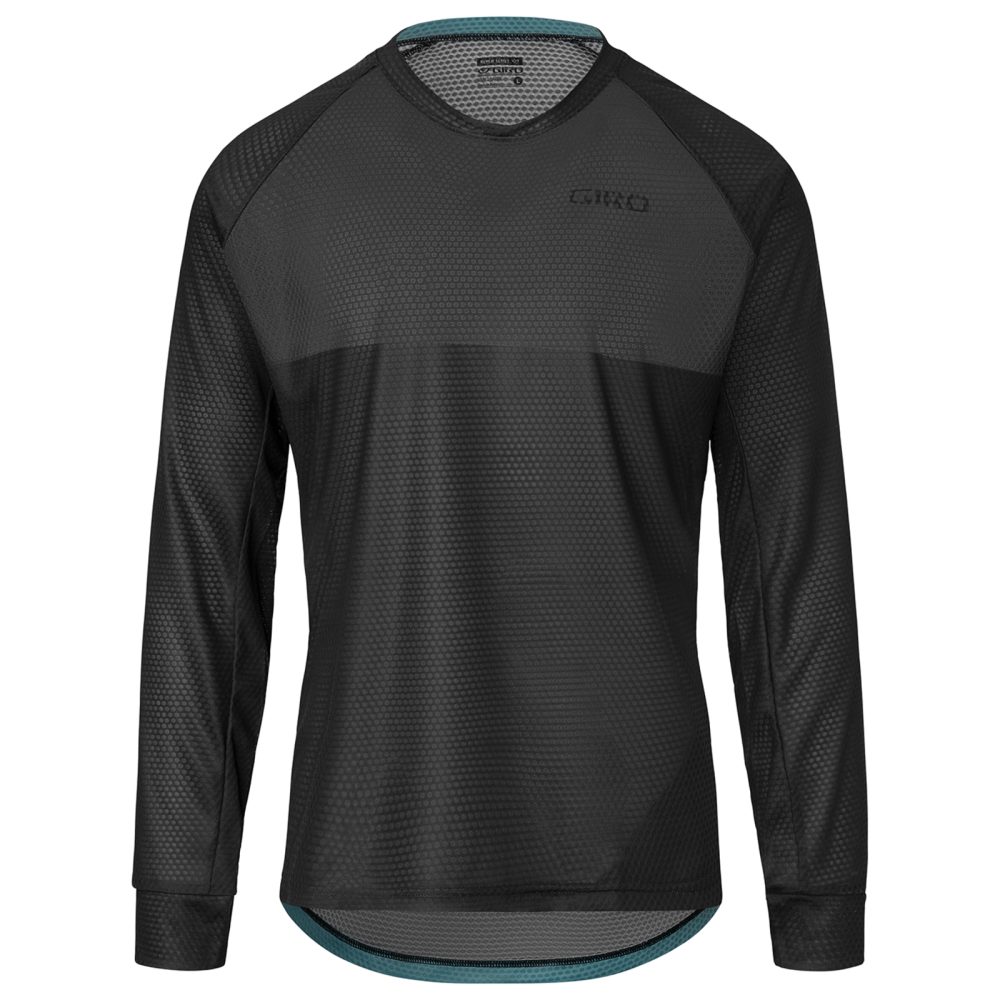Giro M Roust LS Jersey Herren schwarz, Grösse S