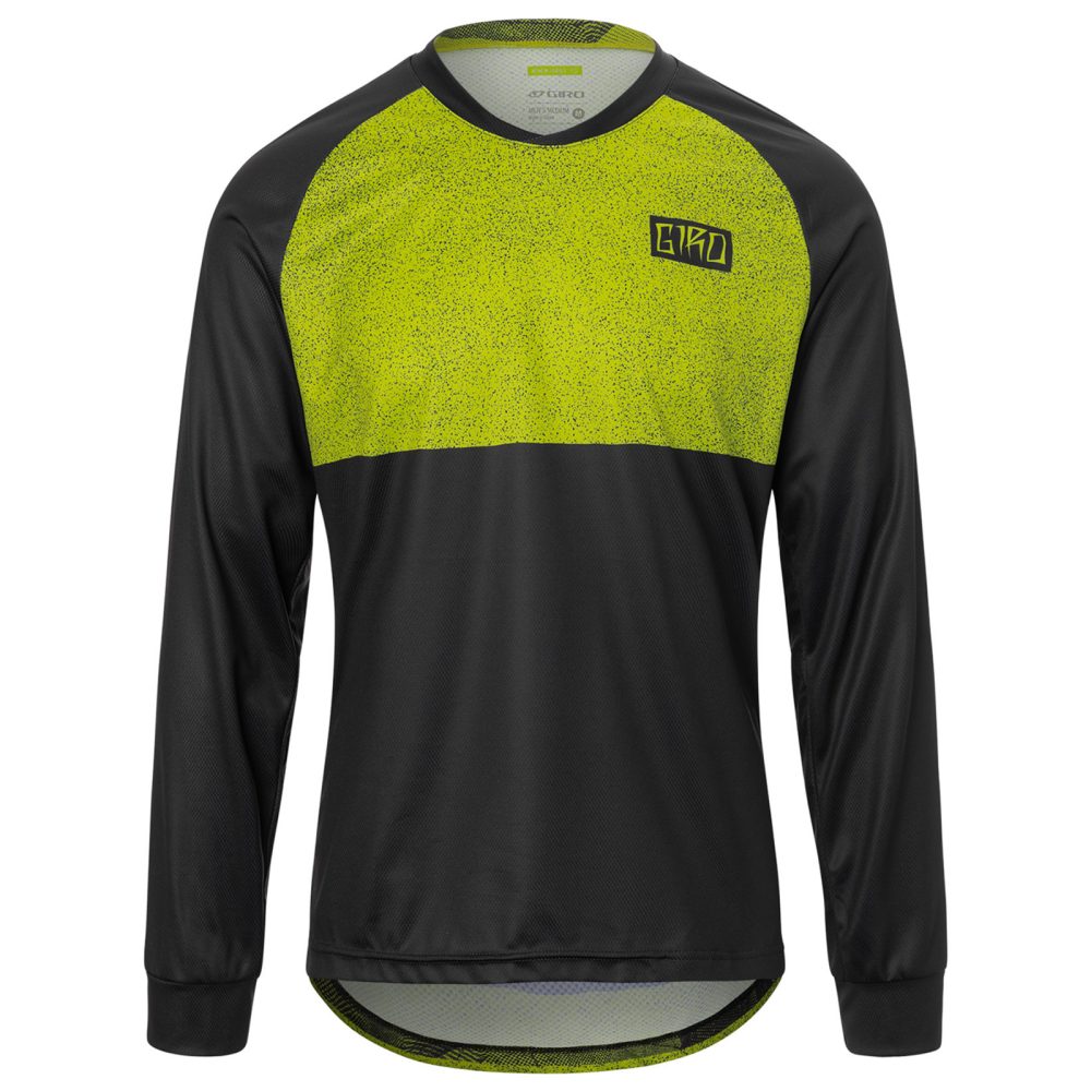 Giro M Roust LS Jersey Herren grün, Grösse S