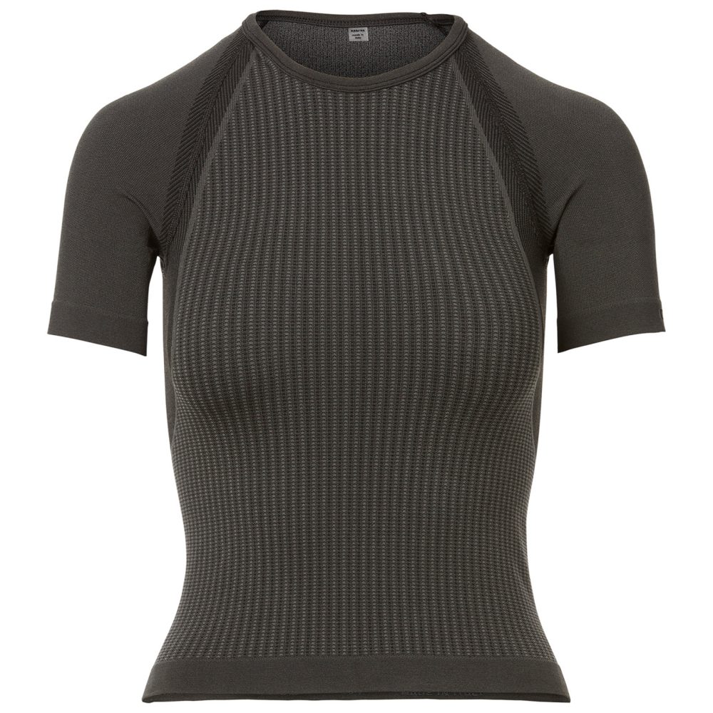 Giro W Chrono SS Base Layer Damen grau, Grösse L/XL