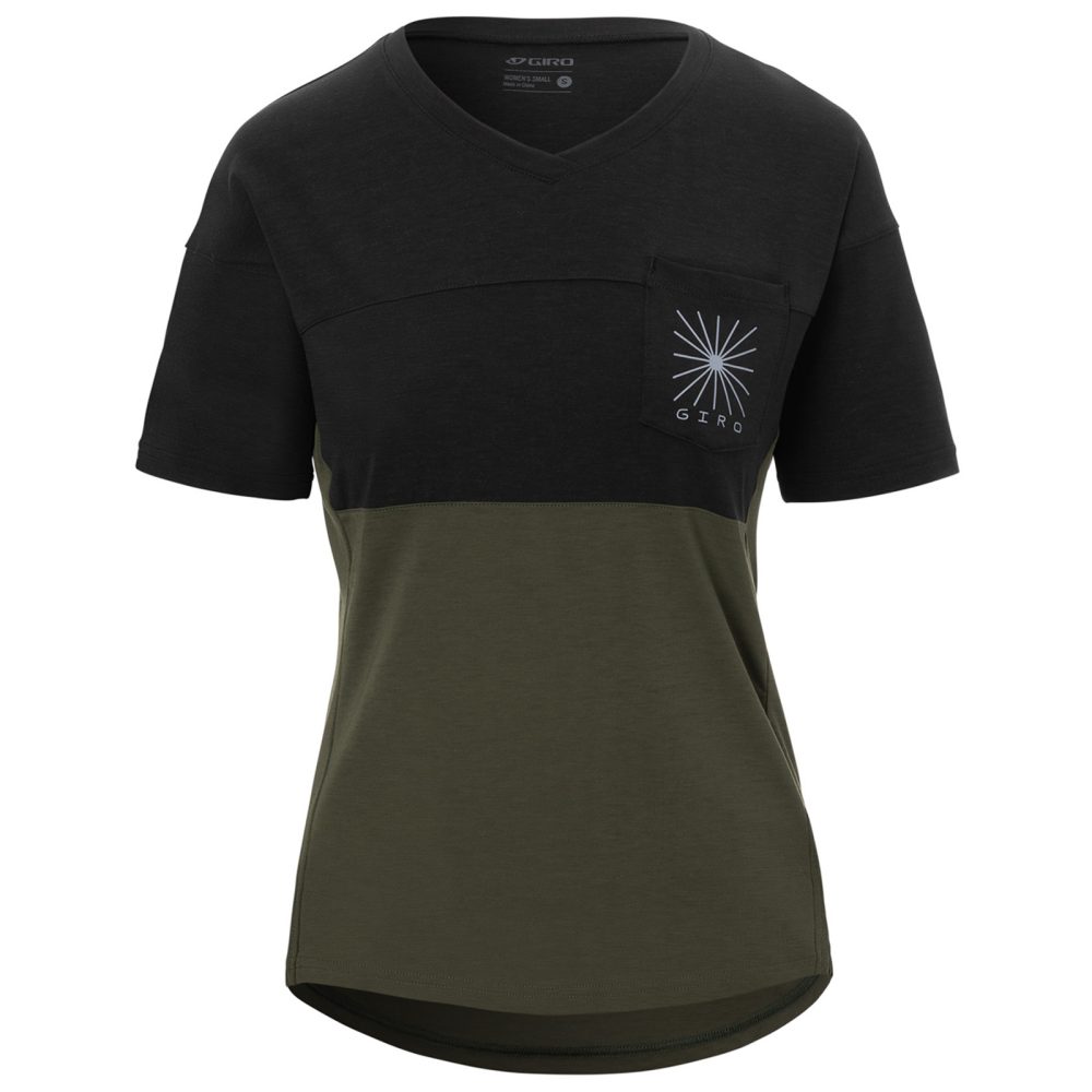 Giro W Ride Jersey Damen mehrfarbig, Grösse XS