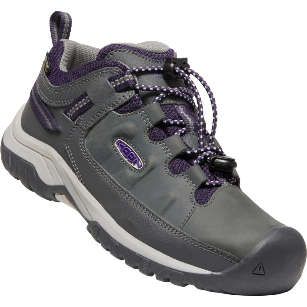 KEEN Kids Y Targhee Low WP Multifunktionsschuhe, grau, Grösse: 34