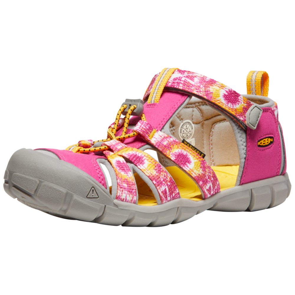 KEEN Kids Y Seacamp II CNX Trekkingsandalen, pink, Grösse: 35