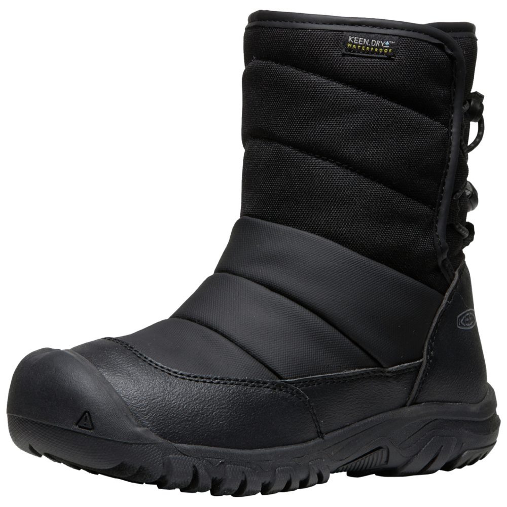 KEEN Kids C Puffrider WP Winterschuhe, schwarz, Grösse: 31