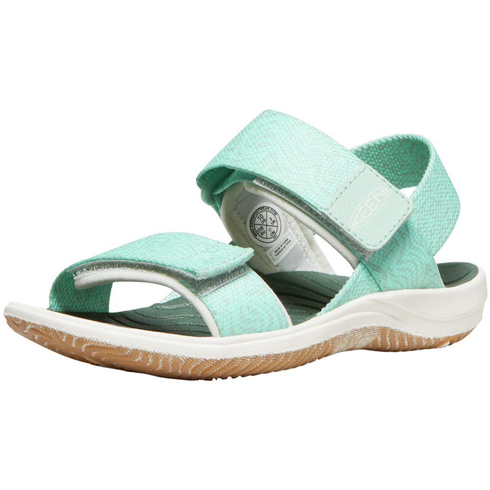 KEEN Kids C Elle Backstrap Freizeitsandalen, grün, Grösse: 27.5