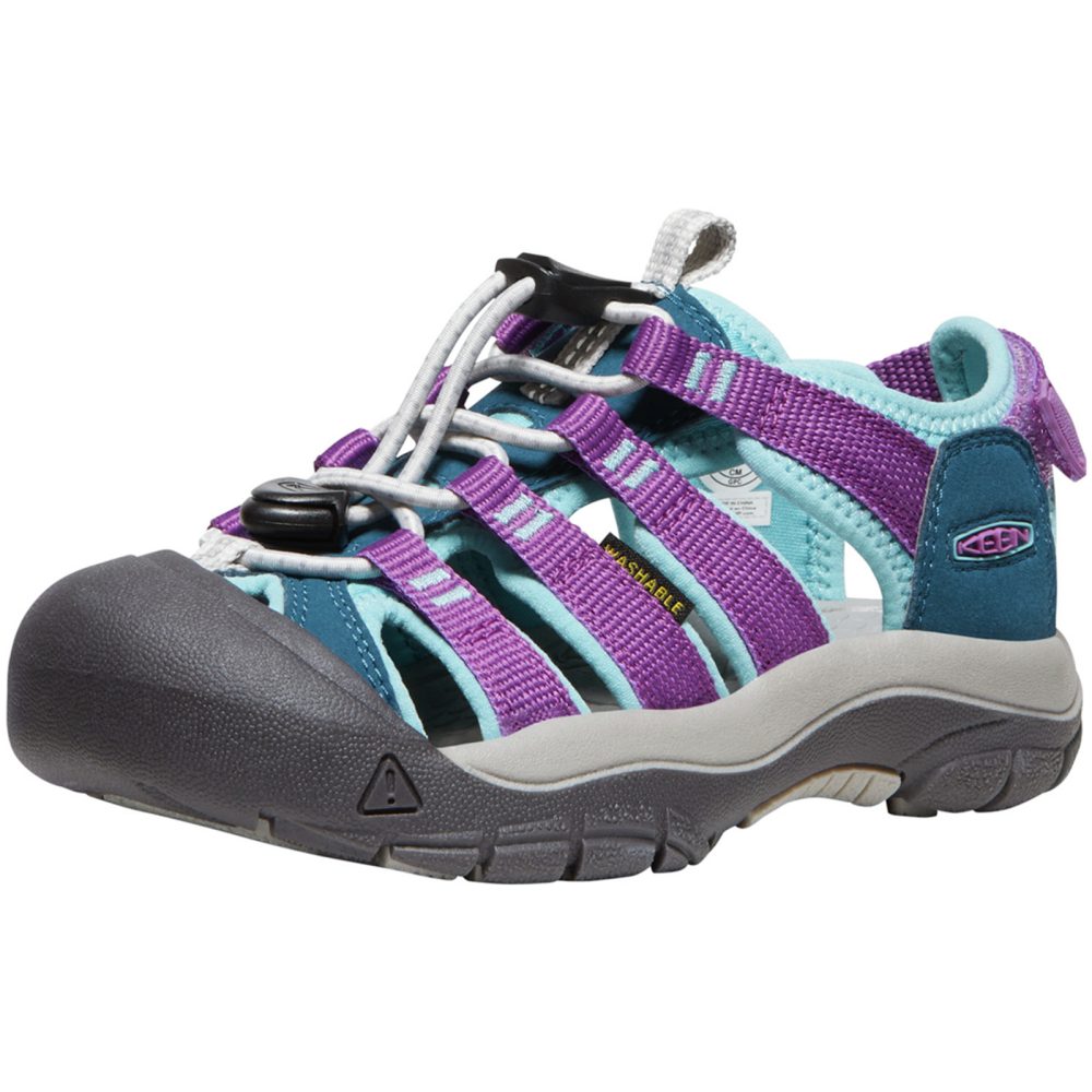 KEEN Kids Y Newport H2 Boundless Bungee Trekkingsandalen, violett, Grösse: 34